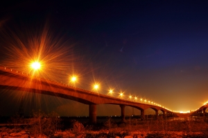 高屏大橋 菅芒花