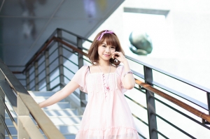 笑容甜美的 ERI 美術館 外拍