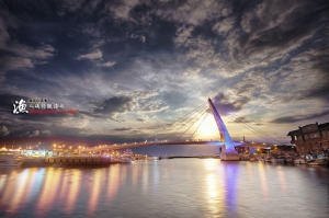 新北市淡水 今日漁人碼頭觀落日