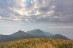 大屯山日落-槓龜