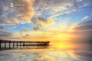 新北市三芝 落日夕色映三芝