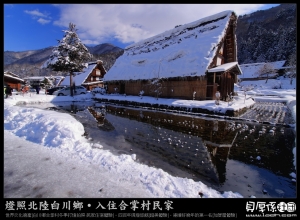 冬合掌村【夜的美麗燈祭 VS 晝的震撼絕景】