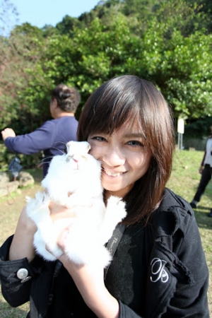 喜感女王 - 石門水庫 - 兔兔璞賞櫻