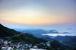 九份  夕陽與夜景