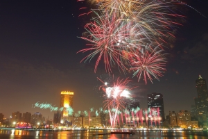 2/17高雄燈會煙火in觀景台