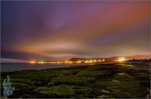 老梅石槽．晨曦