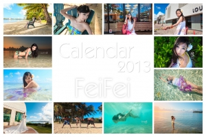 [Calendar 2013]FeiFei in GUAM