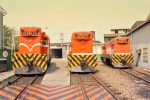 彰化縣定古蹟-扇形車庫