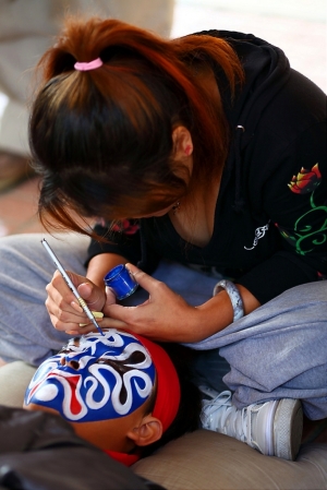 100年阿猴媽祖盃八家將、官將首彩繪臉譜