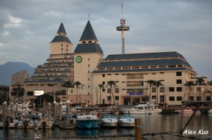 今日的漁人碼頭夕陽