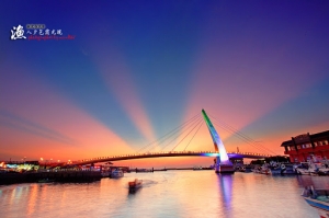 新北市淡水 漁人夕色霞光現