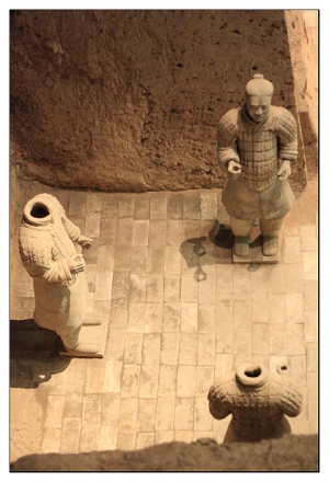 [西安遊記] 兵馬俑part 2: 三號坑二號坑 2009-12-7