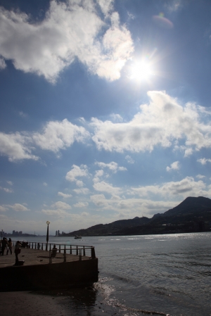 淡水夕陽隨手拍