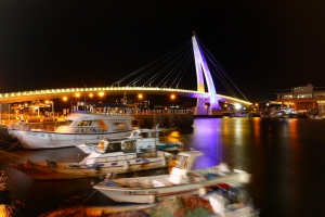 夜拍情人橋