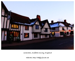 Lavenham，童話故事裡的小鎮