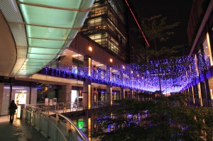 雨天的台北聖誕城-信義區