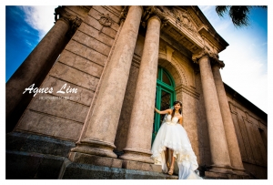 Agnes Lim  巴洛克婚紗風