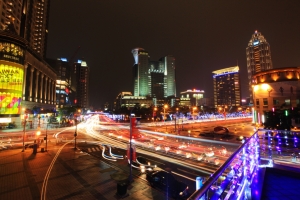 燈火燦爛的新板特區