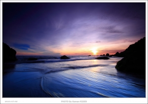 西子灣˙火紅夕