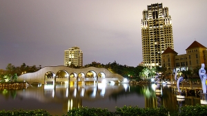 沒事來去台中豐樂公園夜拍