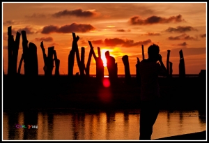 颱風前的漂流光座標~