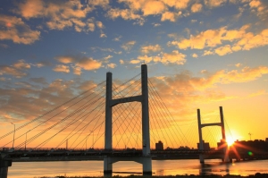 重陽橋夕景