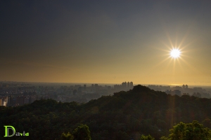 桃園市環保公園日落