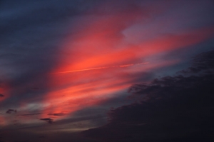 瞬息即逝的一抹澄紅（1+1張流）～