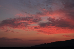 火燒雲 in 水里