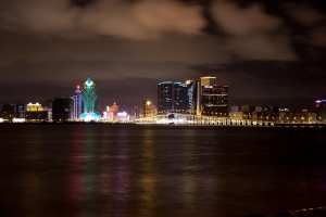 澳門夜景兩張