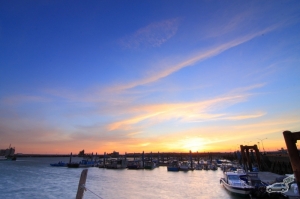 今天的南寮夕景..7/2