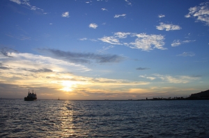 西子灣夕陽與夜景