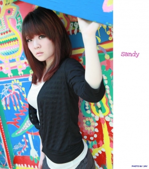 sandy 彩虹眷村外拍