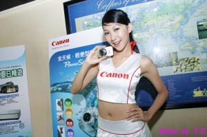 ▲Canon新機發表▼展前活動(有無敵兔)