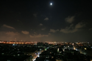 試貼2007中秋節 當晚拍的夜景