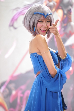 2014/01/26 電玩展 神魔之塔 Show Girl @ 台北世貿