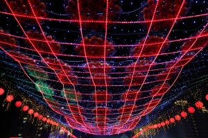 20130228 台灣燈會在新竹六家高鐵站 幻影水舞燈區 水舞秀 fo