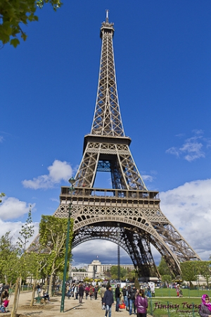 巴黎隨拍(3) ~艾菲爾鐵塔~日與夜(下)