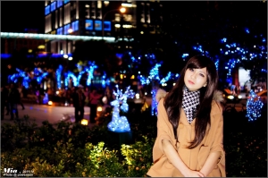2011.12.23 Mia @ 信義商圈夜拍
