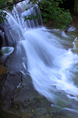 台北縣平溪十分眼鏡洞瀑布