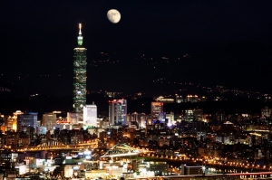 台北夜色一張流(碧山巖)