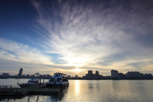 大稻埕夕燒