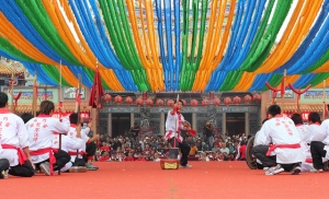 高雄內門紫竹寺宋江陣活動