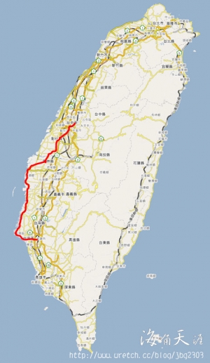 海角天涯六日機車環島第六天：返回家園