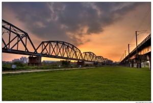 [50D HDR]高屏舊鐵橋溼地
