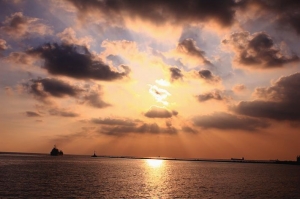 西子灣夕照一張流!!