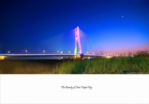 [The Beauty of New Taipei City]新北大橋  (同場加贈~~~ 鬱金香四枚.