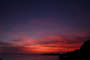 西灣夕照