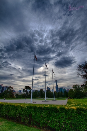墨爾本市區隨拍 - 多雲的一天