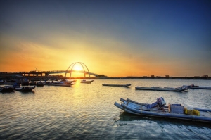 彰化芳苑鄉 王功夕照